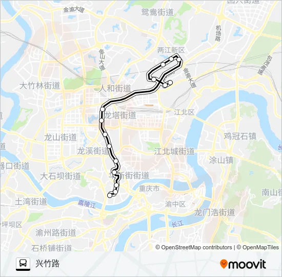 825路 Bus Line Map