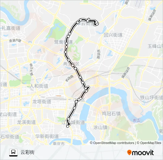 831路 Bus Line Map