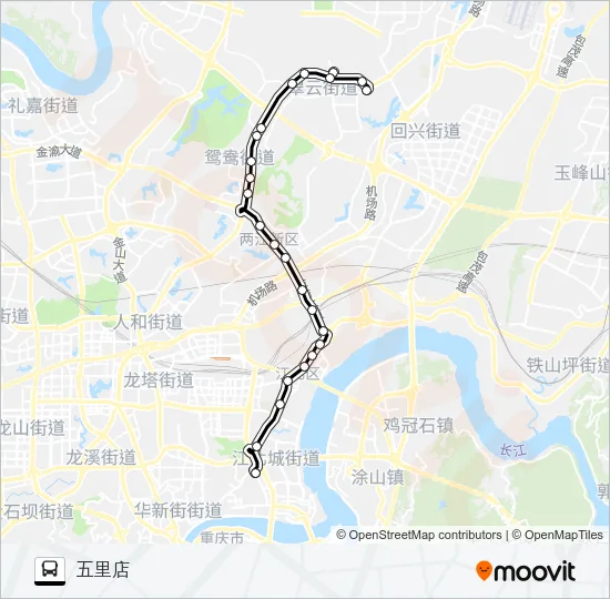 831路 Bus Line Map