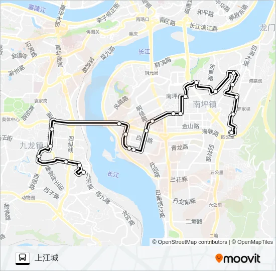 833路 Bus Line Map