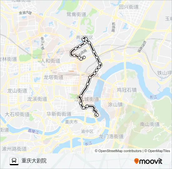 835路 Bus Line Map
