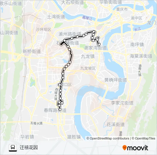 836路 Bus Line Map
