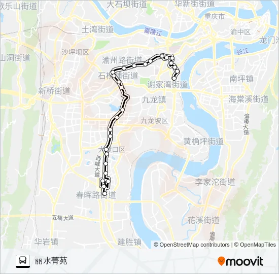 836路 Bus Line Map