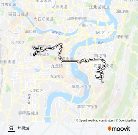 839路 Bus Line Map