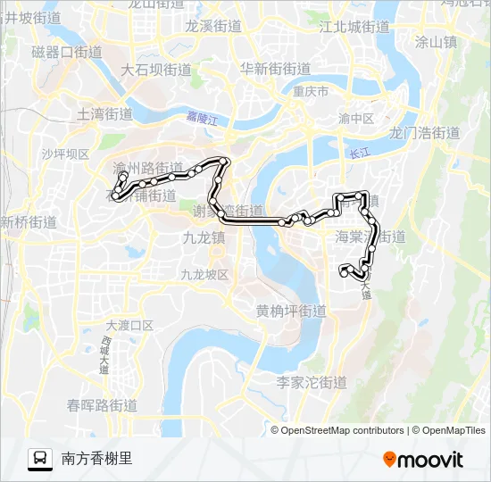 839路 Bus Line Map