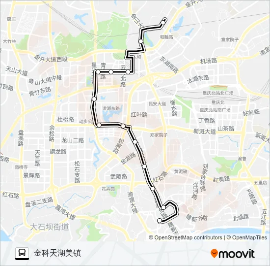 842路 Bus Line Map