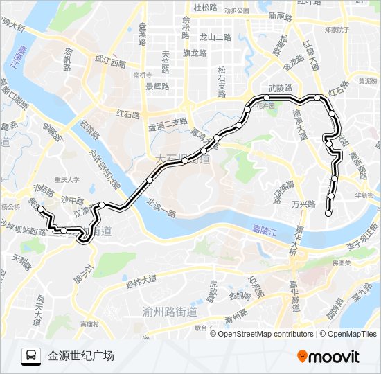 863路 bus Line Map