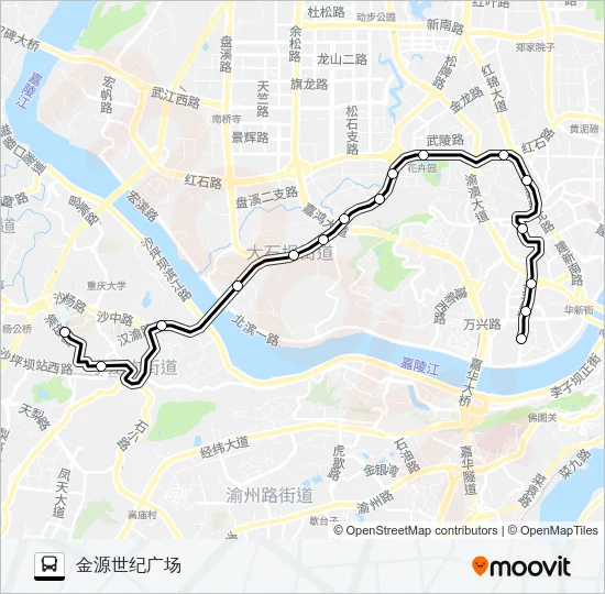 863路 Bus Line Map