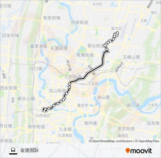 865路 Bus Line Map