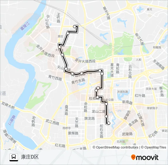 868路 Bus Line Map