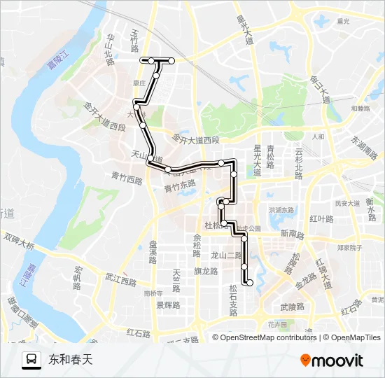 868路 Bus Line Map