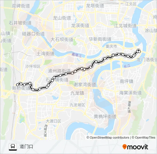 871路 Bus Line Map