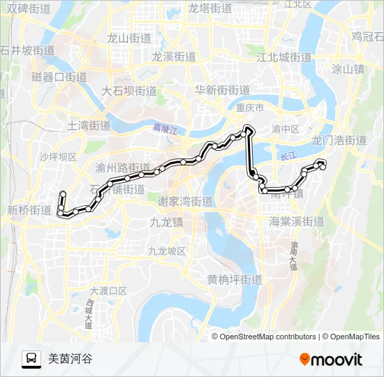 873路 Bus Line Map