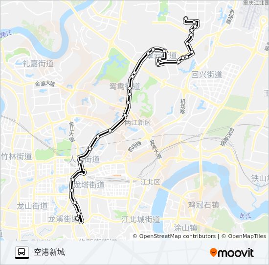 877路 bus Line Map