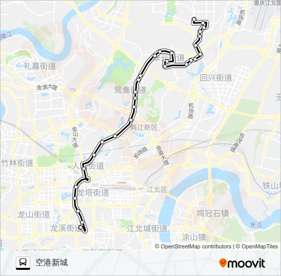 877路 Bus Line Map