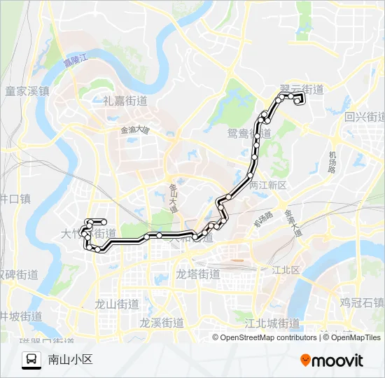 878路 Bus Line Map