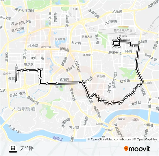 879路 Bus Line Map