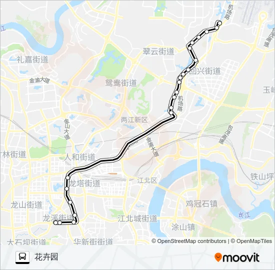 880路 Bus Line Map
