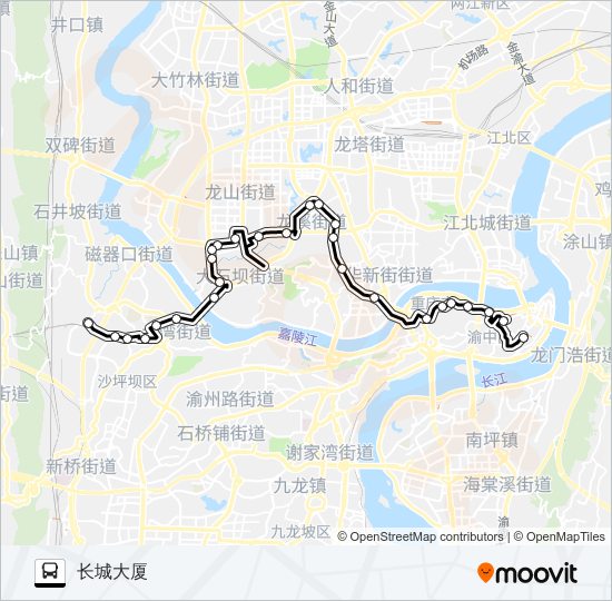 881路 bus Line Map