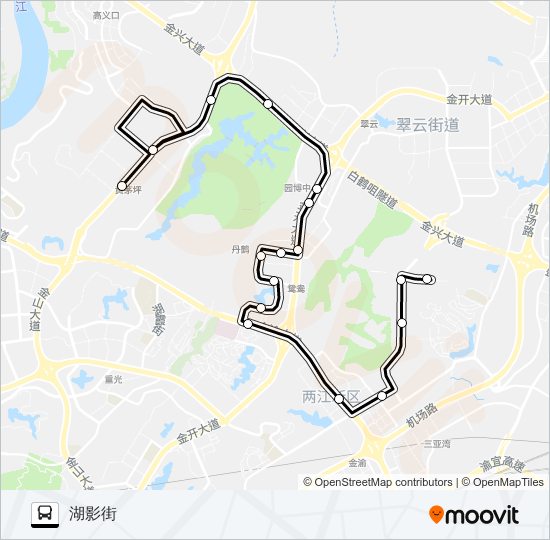 公交883路的线路图