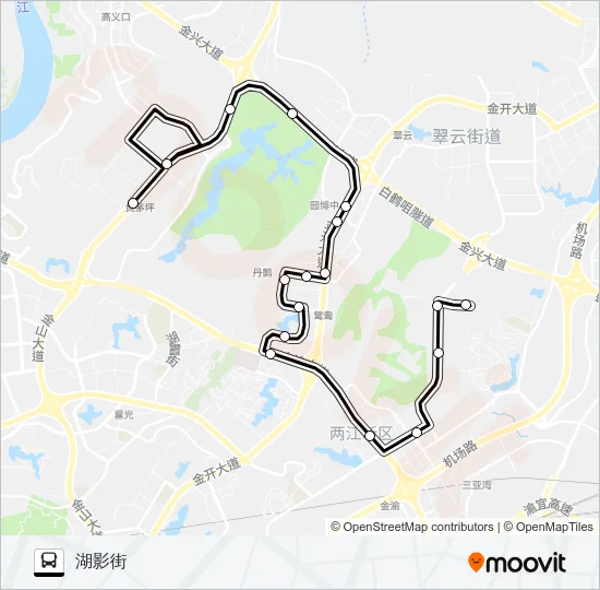 883路 Bus Line Map