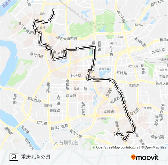 886路 Bus Line Map
