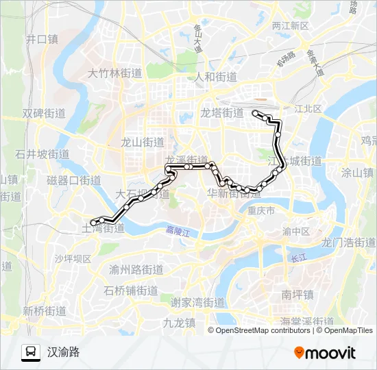 0800路 Bus Line Map