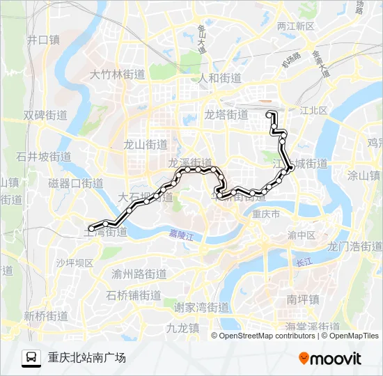 0800路 Bus Line Map