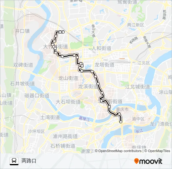 0811路 Bus Line Map