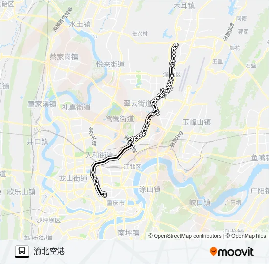 609路夜班 Bus Line Map