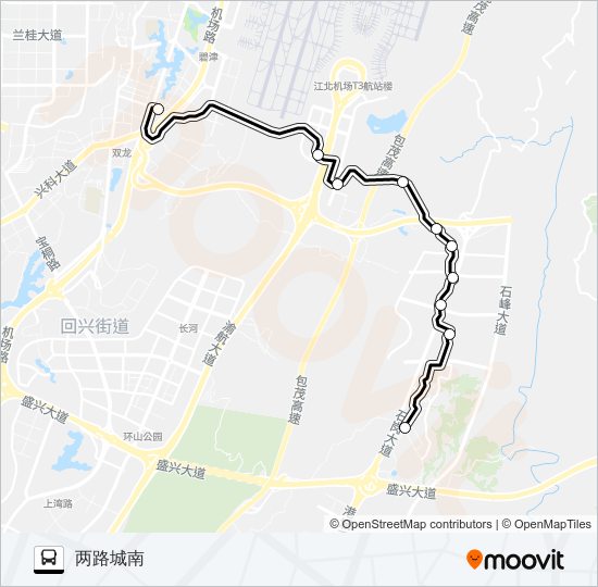 693路空调 bus Line Map