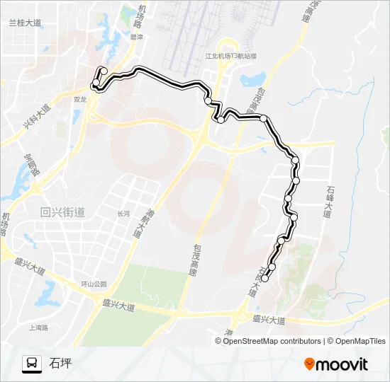 693路空调 Bus Line Map
