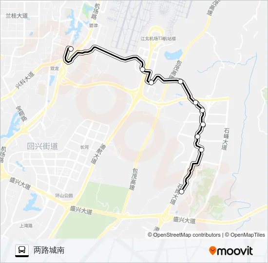 693路空调 Bus Line Map