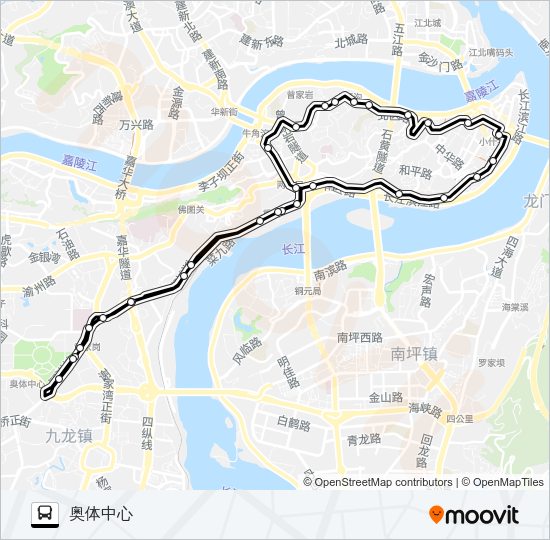862路环线 Bus Line Map