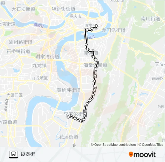 301路 Bus Line Map