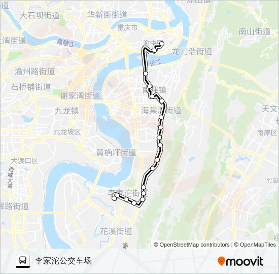 301路 Bus Line Map