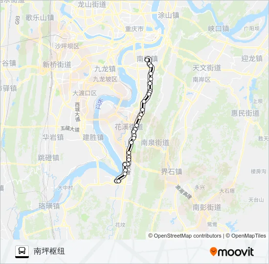 303路 Bus Line Map
