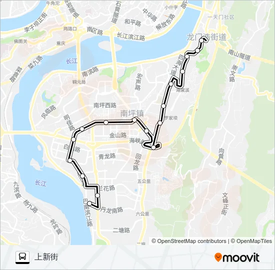 305路 Bus Line Map