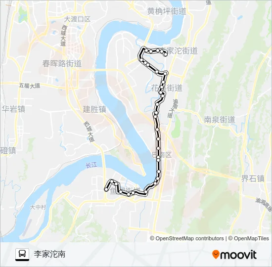 311路 Bus Line Map