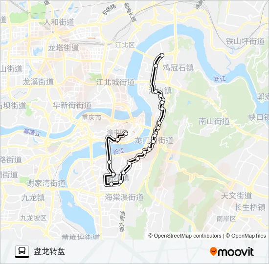 315路 Bus Line Map