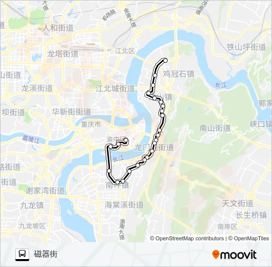 315路 Bus Line Map
