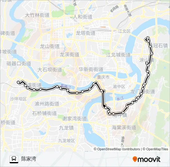 318路 Bus Line Map
