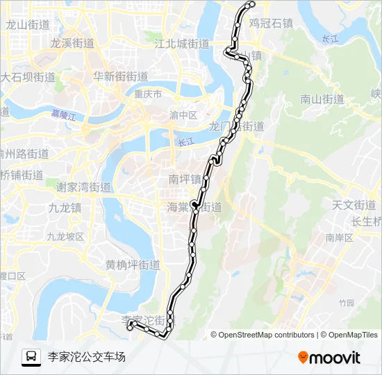 320路 Bus Line Map