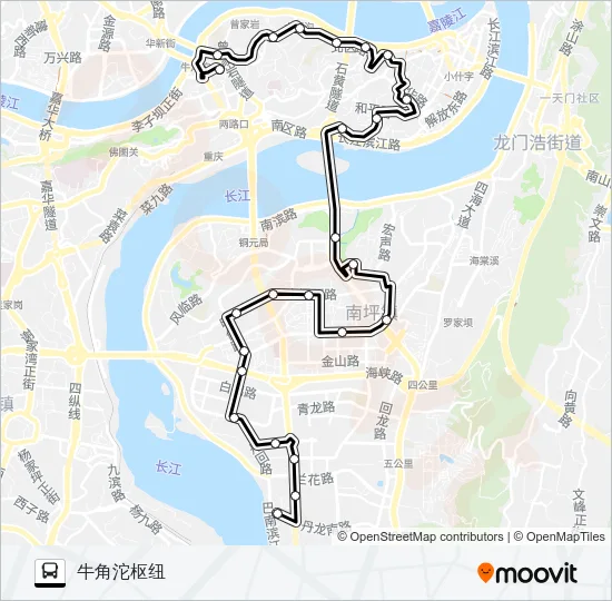 322路 Bus Line Map