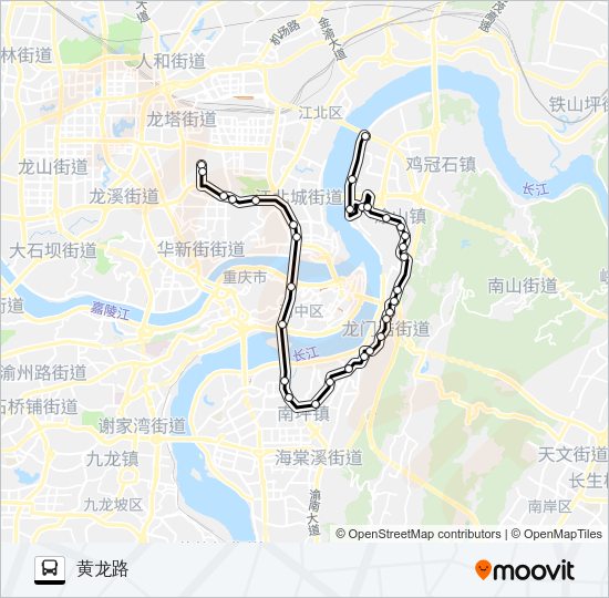 公交323路的线路图