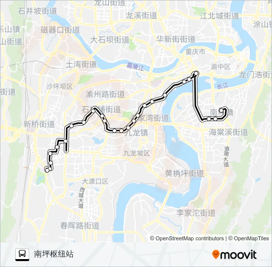 325路 Bus Line Map