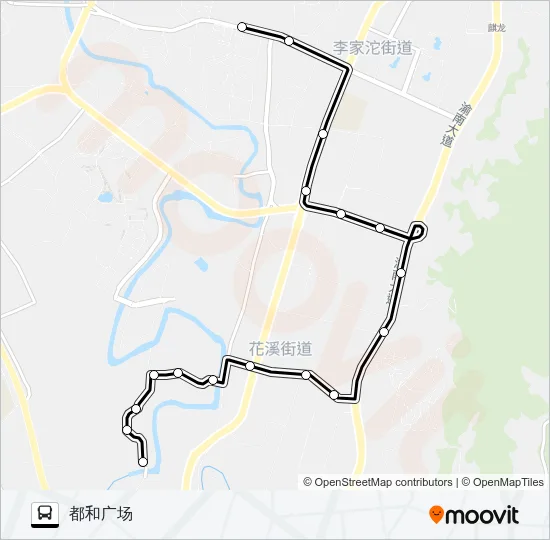 326路 Bus Line Map