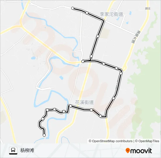 326路 Bus Line Map