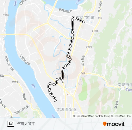 328路 Bus Line Map