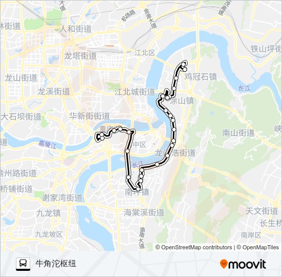 公交338路的线路图